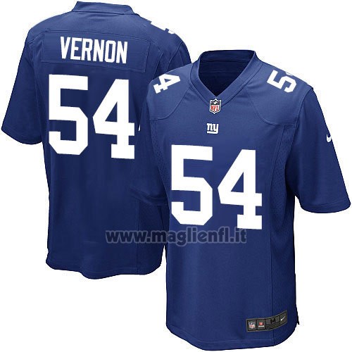 Maglia NFL Game Bambino New York Giants Vernon Blu